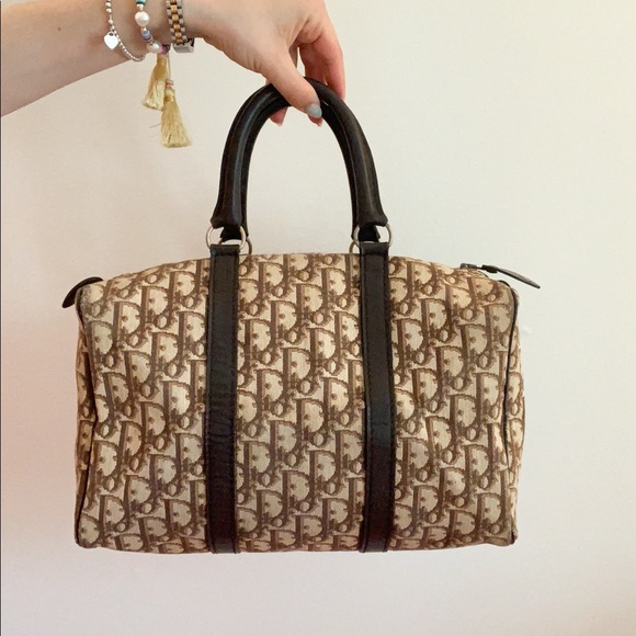 SOLD🤎 Dior Diorissimo Trotter Boston Bag 🤎 - Picture 3 of 15